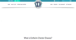 Desktop Screenshot of erdheim-chester.org